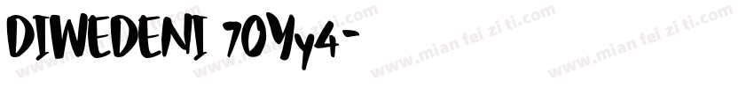 DIWEDENI 7OYy4字体转换